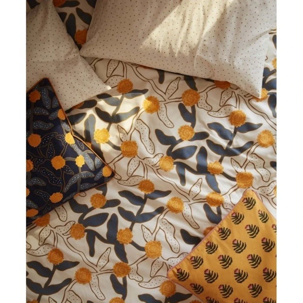 IKEA AROMATISK Marigold Duvet cover